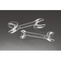 Plasdent Extand Double Ended Cheek Retractors- Autoclavable to 250 - Small, Clear, 2pcs/box 